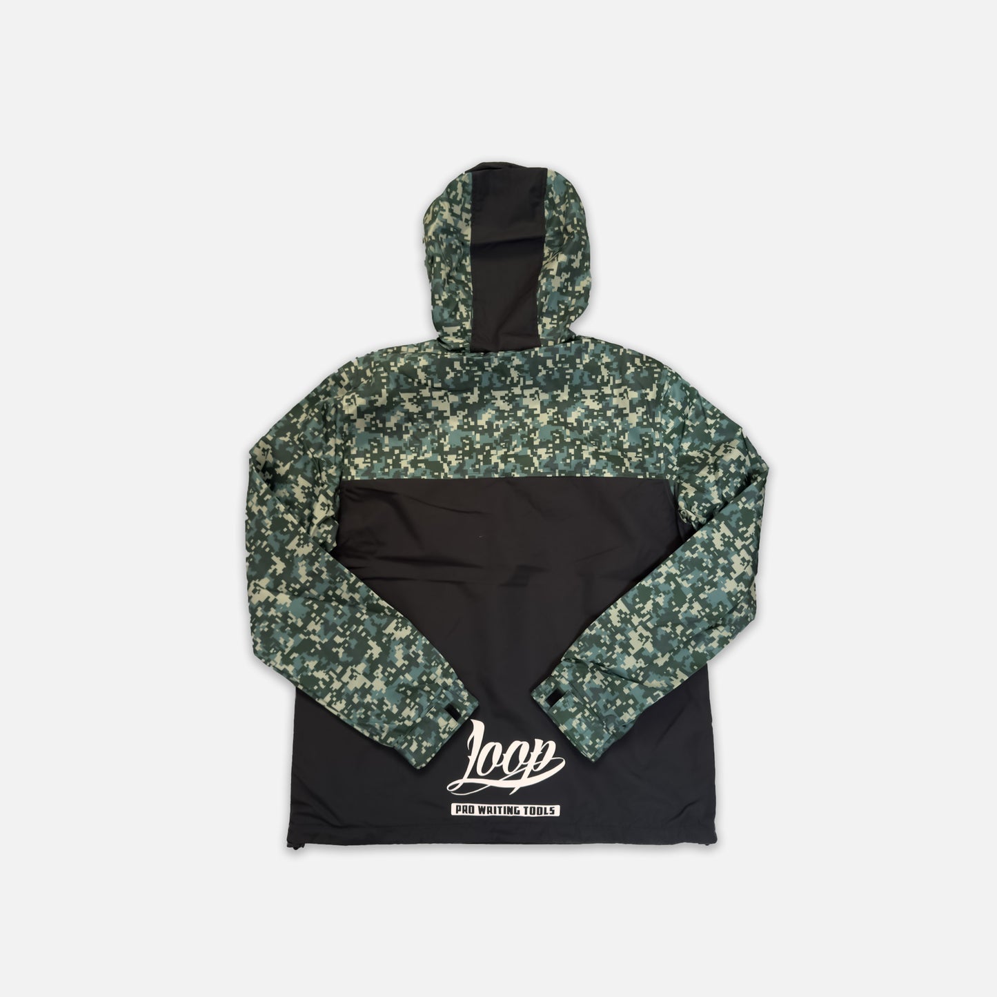 Loop X Wrung Camo Green Windbreaker