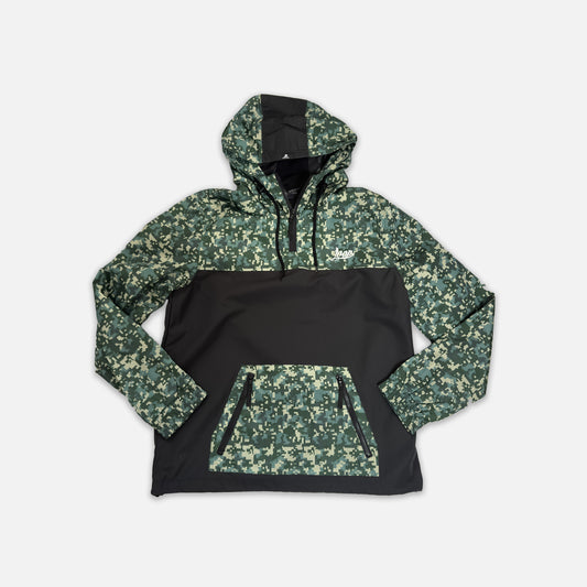 Loop X Wrung Camo Green Windbreaker