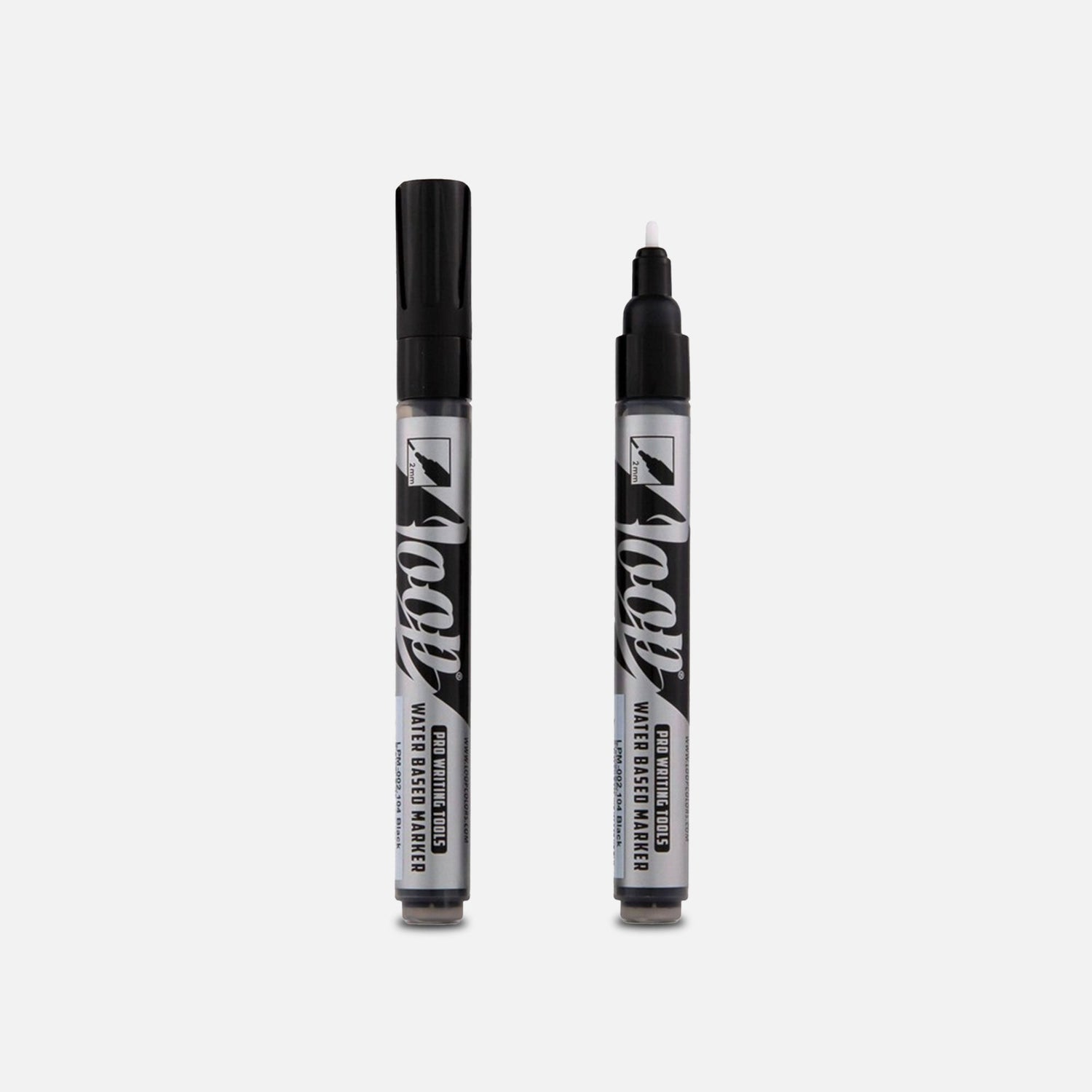 2mm Waterbased Loop Marker — LP 100 White