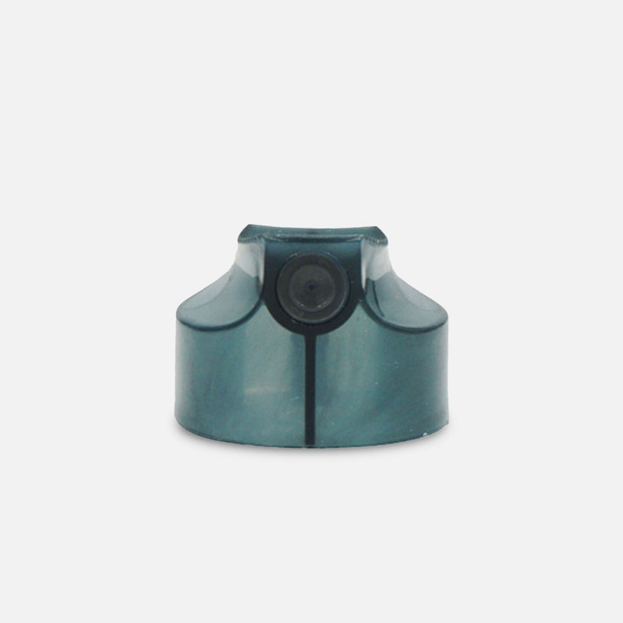 Loop stock cap spray paint nozzle for skinny lines
