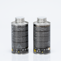 MTN Liquid metallic permanent paint in silver and gold 200ml