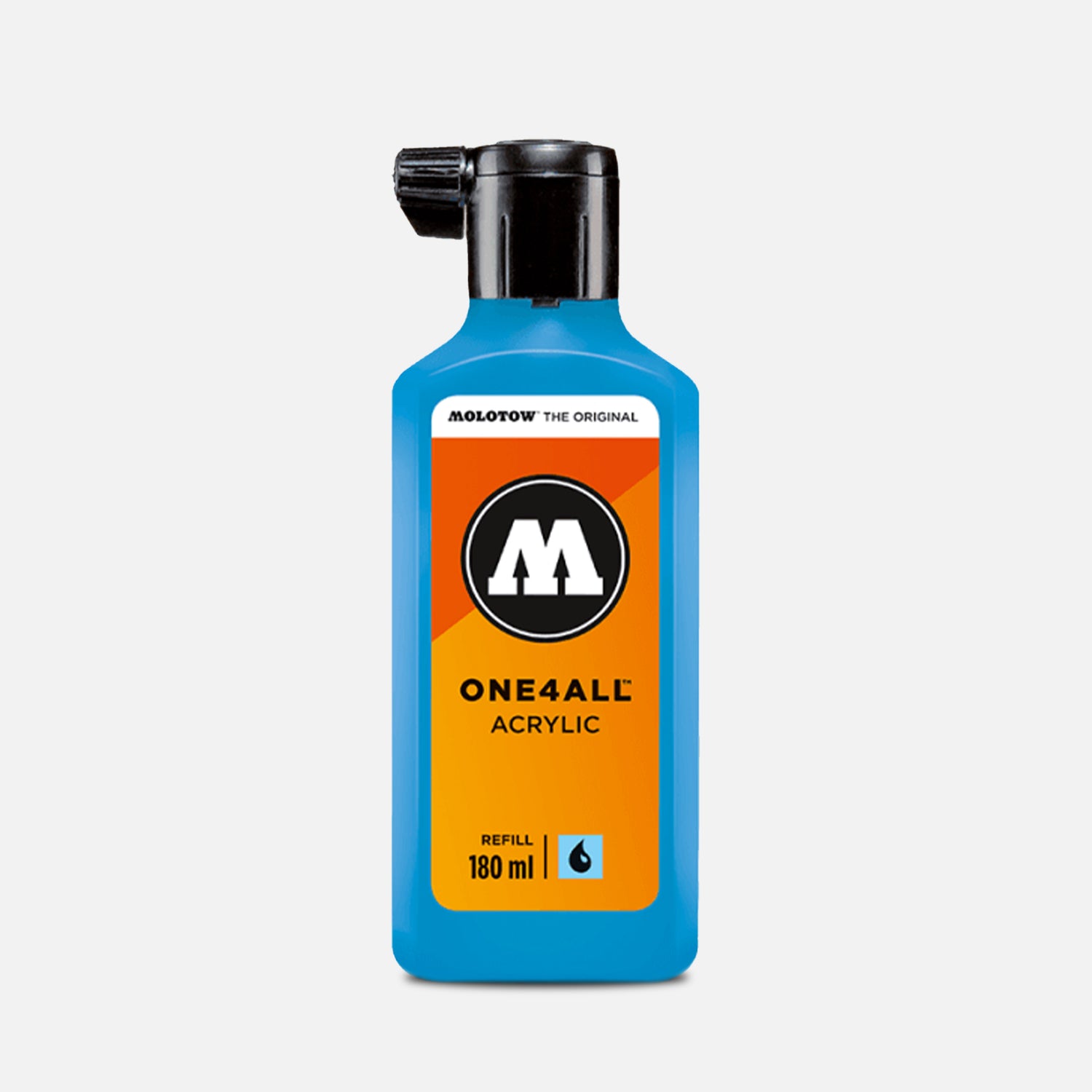 Molotow One4All Acrylic Refill 180ML — 220 Fluorescent Yellow