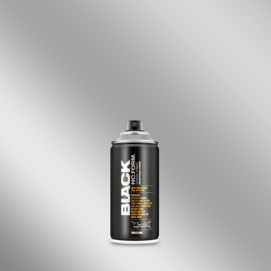 Montana Pocket 150ml BLK-SILVEROUT Outline Silver