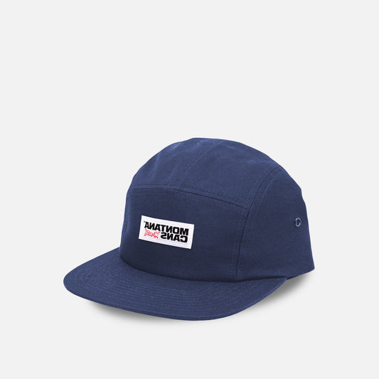 Montana 5-Panel Typo Logo Cap Navy