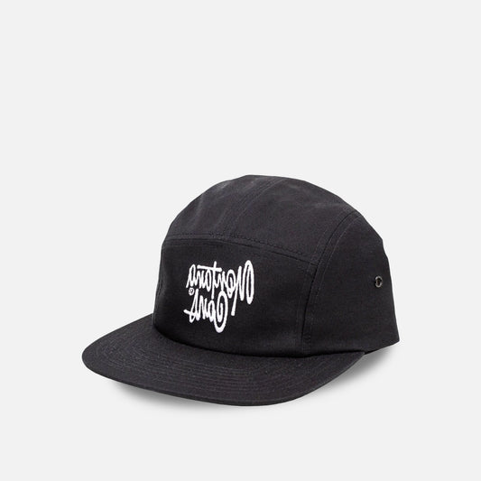 Montana 5-Panel Cap Shapiro Tag Black