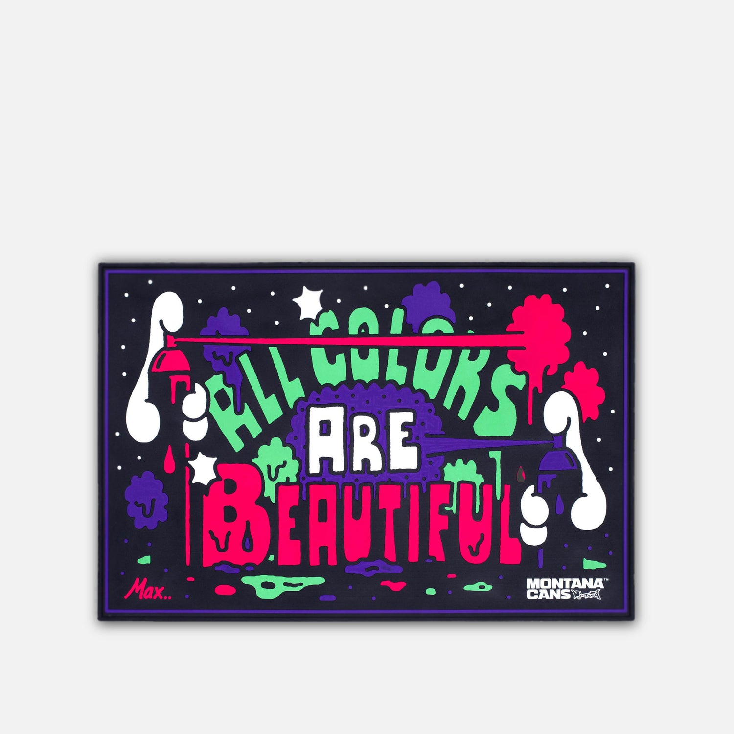 Montana Doormat All Colours Are Beautiful by Max Solca