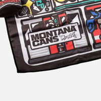 Montana Cans Traffic Jam beach towel featuring artwork by Bobby Analog