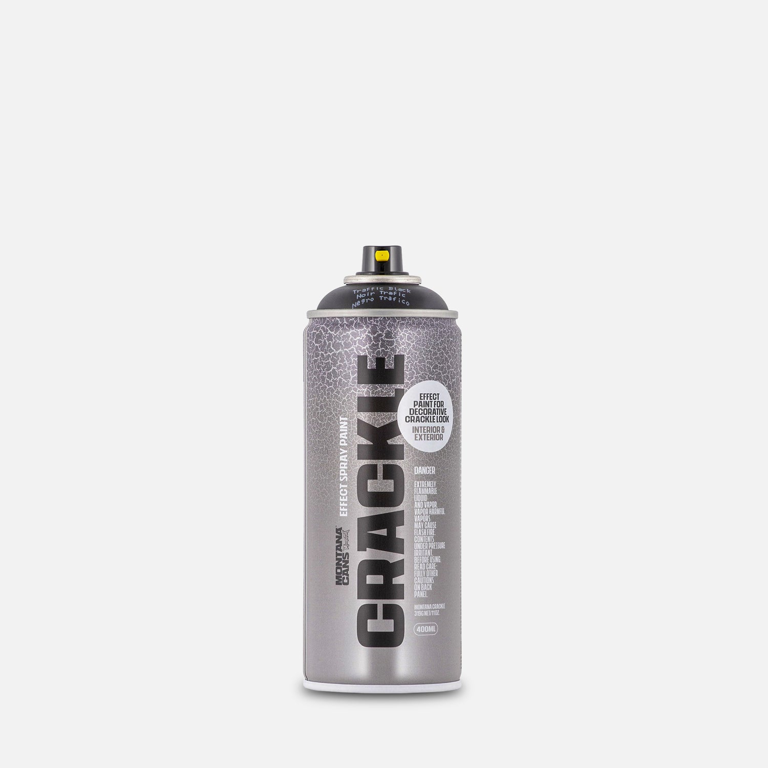 Montana Crackle 400ML — EC9017 Traffic Black