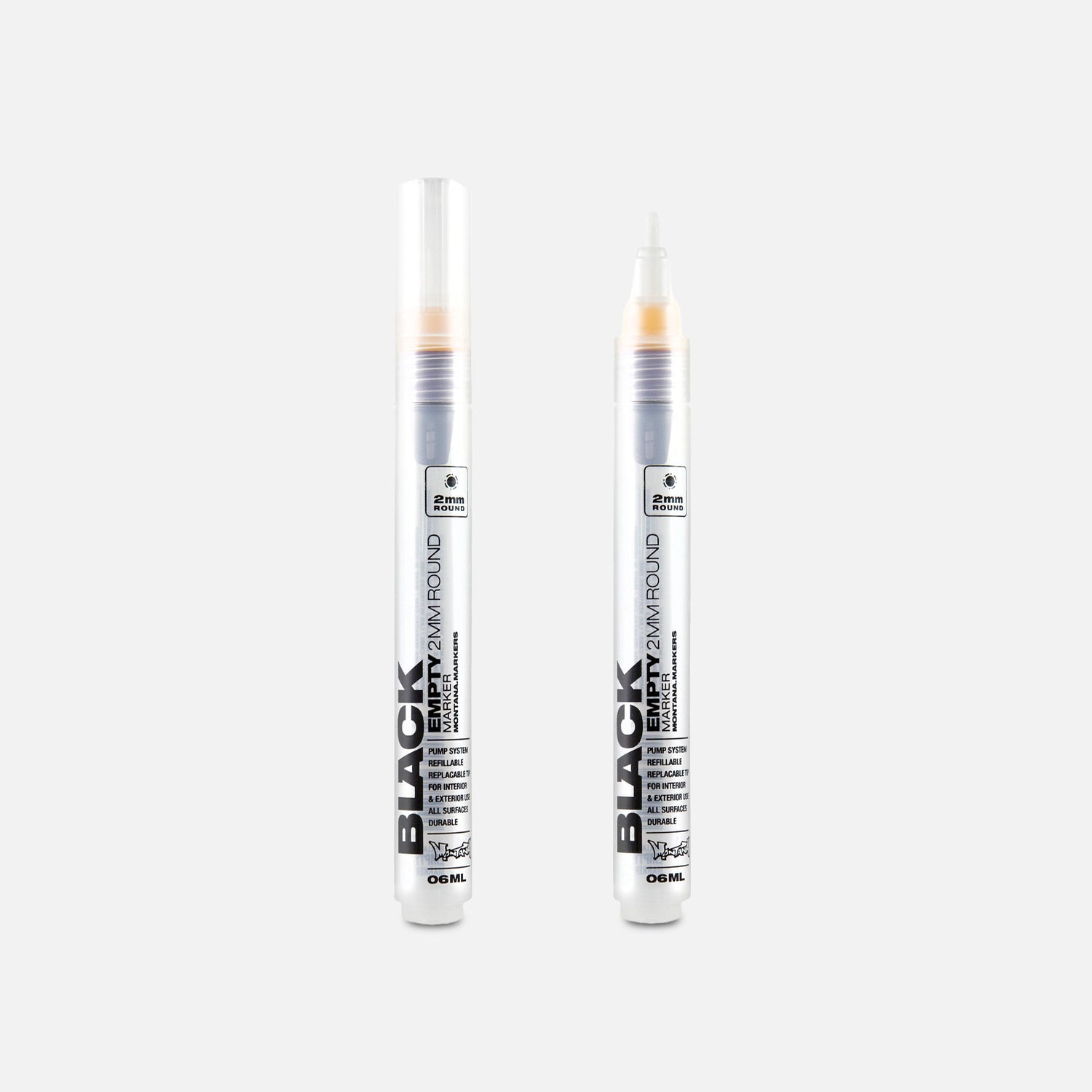 Montana Black Empty Marker 2MM Round