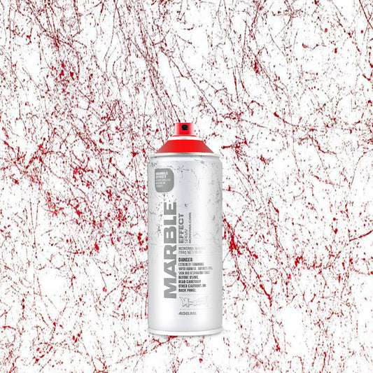 Montana Marble Effect 400ML EM3000 Red