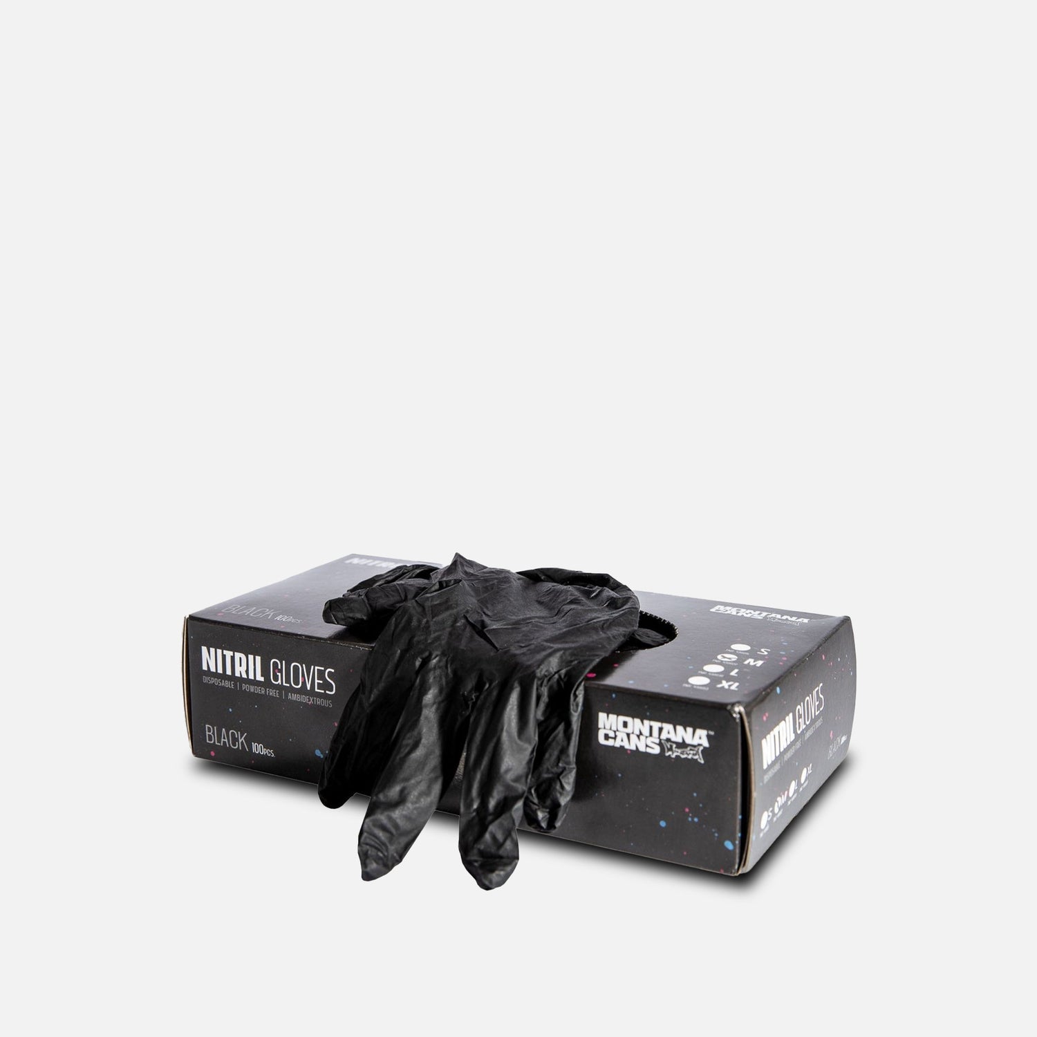 Box of 100 Montana Nitril Gloves — XLarge