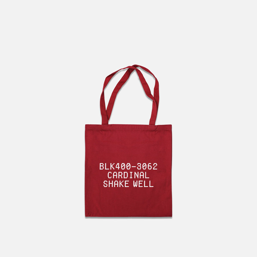 Montana Cotton Bag Donut Print Code Red
