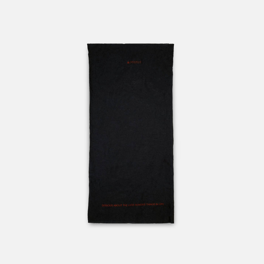 Mr. Serious Tunnel Scarf Black