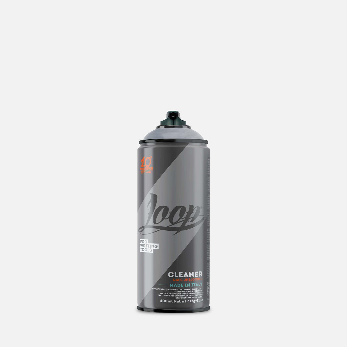spray paint can of Loop Cap Cleaner 400ml 