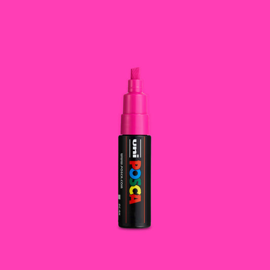Uni Posca PC-8K Fluorescent Pink