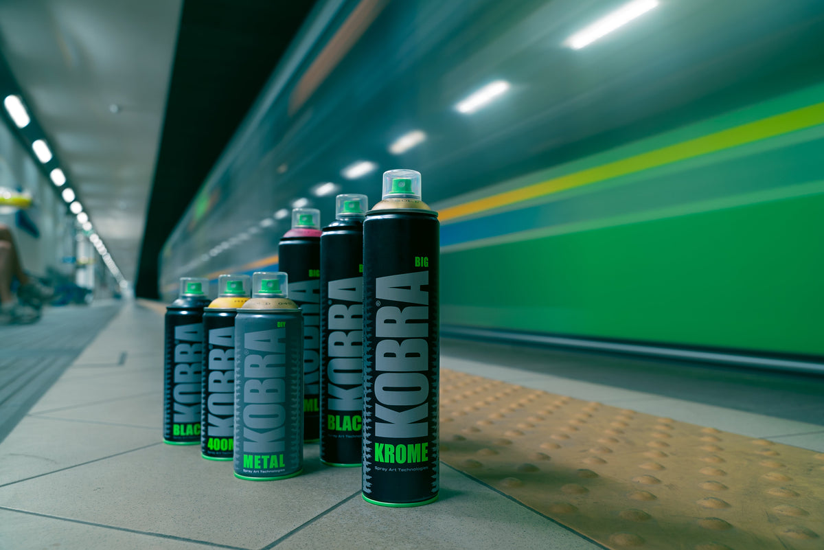 The whole Kobra range lined up
