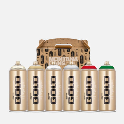 Montana Studio 48 Can Rack & Free Montana Gold Christmas Colours Box Set