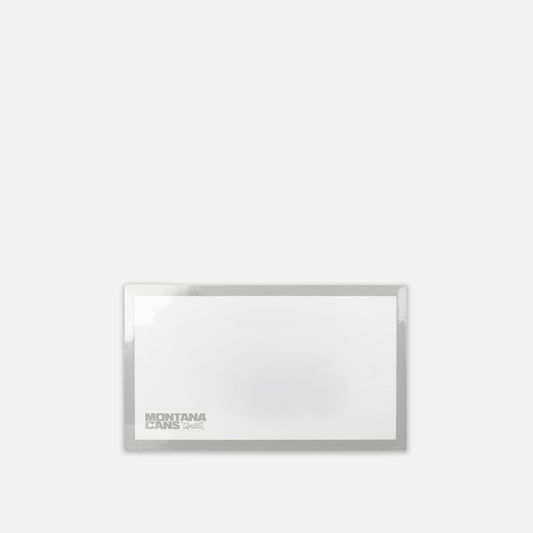 Pack of white montana eggshell stickers